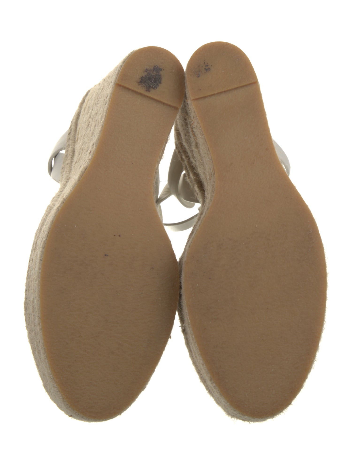 Saint Laurent Leather Braided Accents Espadrilles